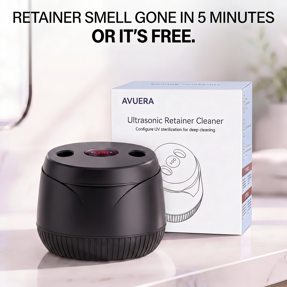 CrystalPod™ - Ultrasonic Retainer Cleaner 2.0