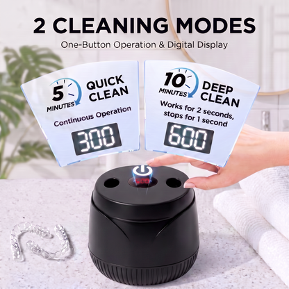 CrystalPod™ - Ultrasonic Retainer Cleaner 2.0