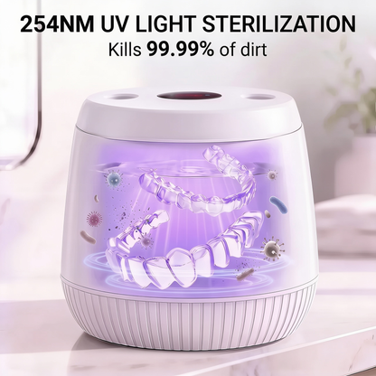 CrystalPod™ - Ultrasonic Retainer Cleaner 2.0
