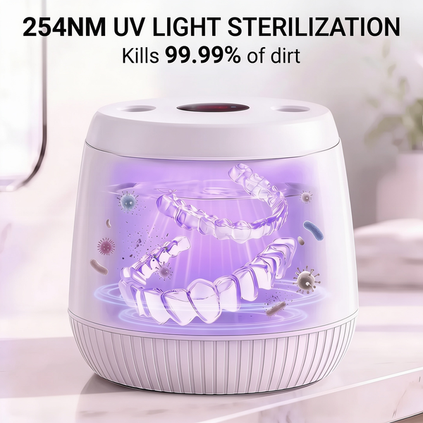 CrystalPod™ - Ultrasonic Retainer Cleaner 2.0